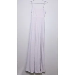 NWT Show Me Your Mumu Lauren Tie Back Chiffon Maxi Dress S Show Me Ring Crisp thumbnail 4