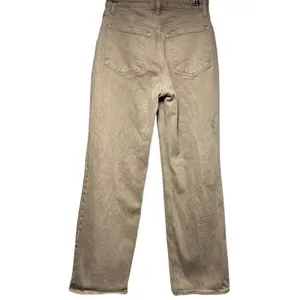 Abercrombie & Fitch Curve Love Grunge Workwear Style Bleach & Grease Stain Jeans thumbnail 2