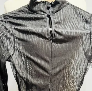 Roma Confidential Black Sheer Catsuit thumbnail 6