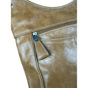 Rosetti Tip Top Hobo Bag‎ Brown Sugar Vegan Leather Shoulder Purse Boho thumbnail 2