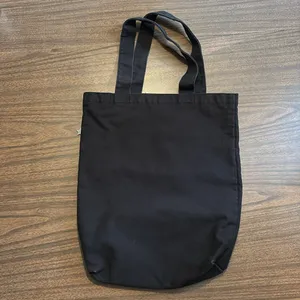 Hello Kitty X Sanrio Vintage 2009 Black Canvas Shoulder Tote Bag thumbnail 2