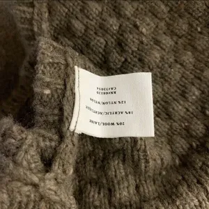 Anthropologie Sparrow Wool Blend Open Front Cardigan‎ Sweater Cozy Layering M thumbnail 7