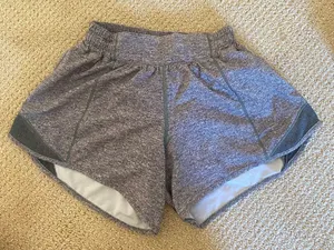 Lululemon Gray Hotty Hot 4” Shorts thumbnail 1