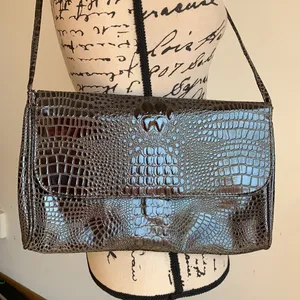 Vintage TJW by Mervyn’s Leather Bag thumbnail 3