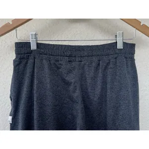 Vuori Womens Performance Jogger DreamKnit S Crop Drawstring Heather Gray Lounge thumbnail 5