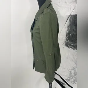 Old‎ Navy women's extra small olive green jacket thumbnail 2