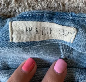 Em & Elle Boutique Blue Jean Skirt thumbnail 4