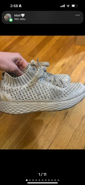 Allday Knit Nobull Grey Sneakers Women’s 7.5 thumbnail 8
