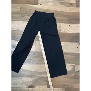 Halara Flex High Waisted Wide Leg Micro Black Pants Size S thumbnail 4