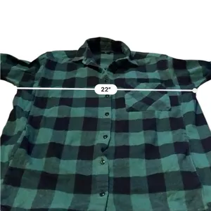Madewell Plaid‎ Flannel Shirt Women's Small Long Sleeve Casual Layering thumbnail 8