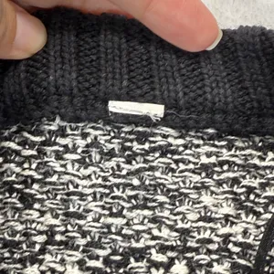 Lululemon Sweater Knit‎ Black Gray Long Sleeve Pullover Relaxed Fit Casual Sz XS thumbnail 4