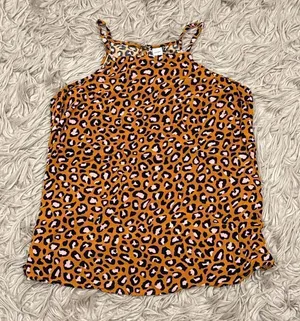 Old Navy cheetah Blouse small thumbnail 1