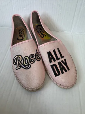 Circus Sam Edelman Pink Rose All Day Espadrille Flats Womens 7.5 Comfort Shoes thumbnail 9