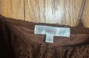 Brown Midi Dress Size L thumbnail 2