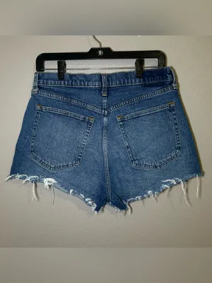 Abercrombie & Fitch The Mom High Rise Denim Shorts Women’s Size 30 / 10 thumbnail 4
