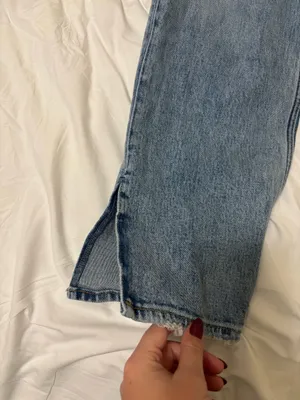 Abercrombie 90s Straight Leg High-Rise Jeans thumbnail 3
