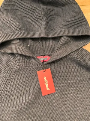 Edikted Wynter oversized knit hoodie thumbnail 4