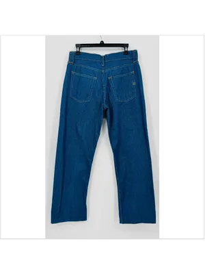 NWOT BDG Urban Outfitters Jet Twisted Blue Straight Leg Jeans 28 thumbnail 4