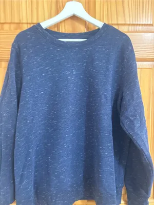 Tek Gear Ultra Soft Fleece Navy Blue Crewneck Sweatshirt Size XL thumbnail 4