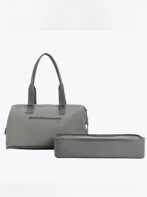 BEIS The Convertible Weekender Bag in Grey Gray thumbnail 3