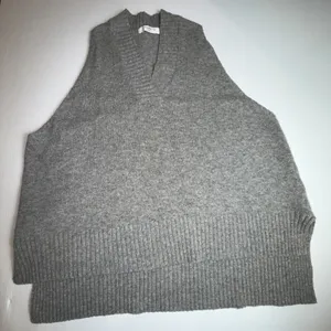 Storets Lyla Oversized Knit Vest Gray Women S/M Made In‎ Korea thumbnail 1