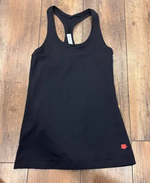 Lululemon Cool Racerback II Tank Top Women’s Size 6 Black Activewear Gym Yoga thumbnail 1