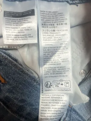Levi's Baggy Dad Women's Blue Denim Jeans thumbnail 8