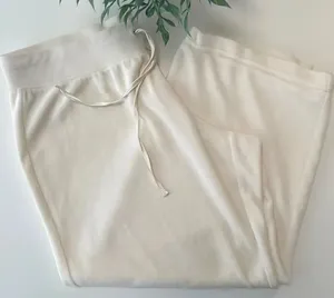 Made for Life soft velvet Capri sweatpants. Size PL. drawstring waist. thumbnail 1