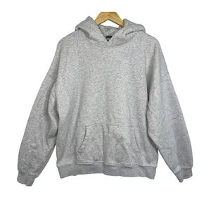 Abercrombie & Fitch Oversized Soft AF Essentials Gray Hoodie Sweatshirt Size M thumbnail 1