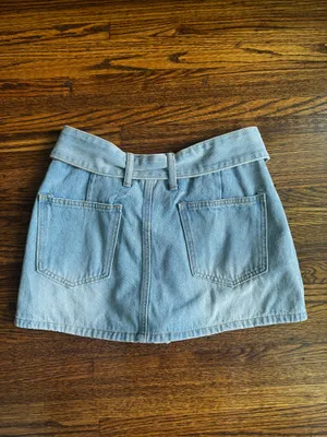 Shein Denim Skirt thumbnail 4