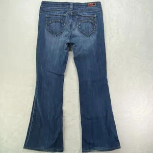 Adriano Goldschmied The Damsel Jeans Womens 28R Blue Denim Straight‎ Made In USA thumbnail 11