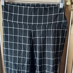 Rainbow Sandals FINAL MARKDOWN Black and White Checkered slacks xl thumbnail 10
