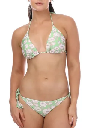 Ted Baker Green Floral Bikini thumbnail 1