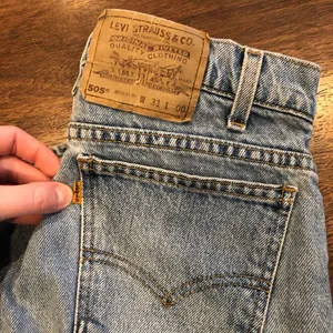 Vintage Levi’s orange tab 505 jean denim shorts - size 31 thumbnail 11