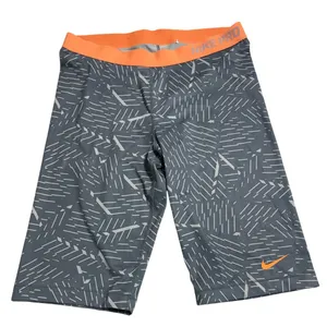 Nike Pro Bash Compression Shorts Women's Size XL Gray Athletic Bike Active thumbnail 1
