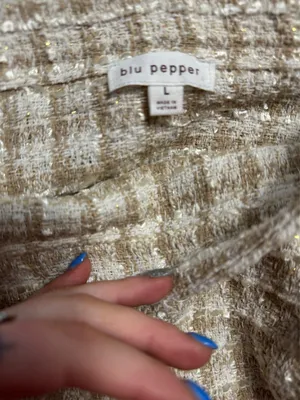 Blu Pepper Skirt Mini thumbnail 2