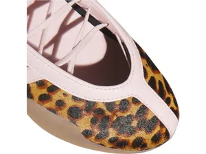 adidas Leopard Print Ballet Flat with Pale Pink Stripes thumbnail 3