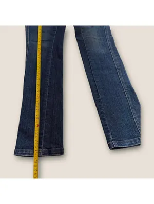 Women's Size Medium Maternity Jeans Slim Fit Dark Wash Casual thumbnail 8