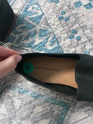 Lucky Brand Shoes Leather Slip-On 8 thumbnail 2