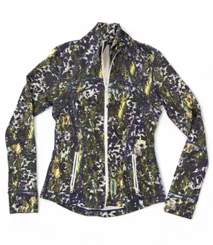 Lululemon Define Jacket in Floral Sport White Multi 8 thumbnail 5