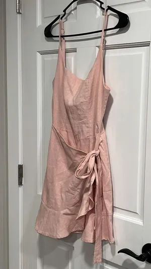 Princess Polly Cottage Hill Mini Dress Blush Size 0 thumbnail 5