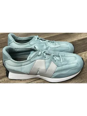 New Balance 327 Shoes Sneakers Womens Size 7 Storm Blue Gs327MV1 RARE EUC thumbnail 2