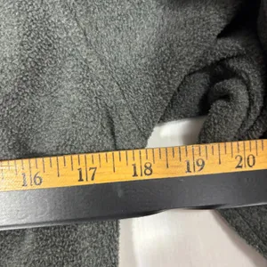 Fleece Pullover Gray Quarter Zip Mock Neck Jacket Outdoor Hiking Gorpcore Small‎ thumbnail 7