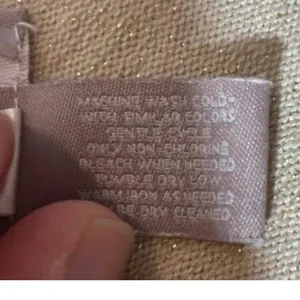 Chico's Size 2 (Large) Beige Gold Metallic Open-Front Cardigan Shimmer Knit thumbnail 5