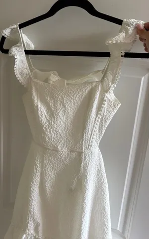 White Dress Shein thumbnail 1