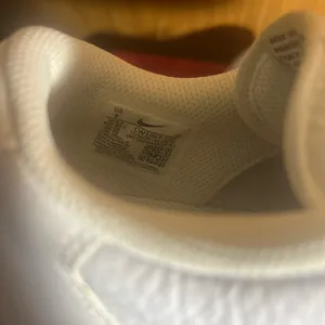 Nike White and Orange Women's Sneakers thumbnail 6