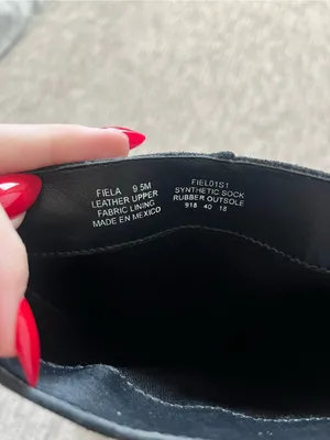 Steve Madden Fiela Black Boots size 9.5 thumbnail 2