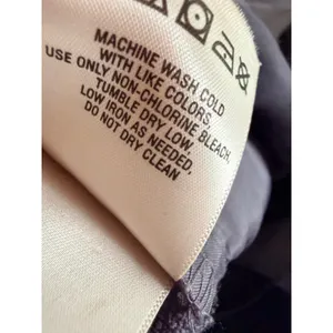 Elevenses Anthropologie Linen Tencel Straight Leg Pants Gray Purple Size 2 thumbnail 11