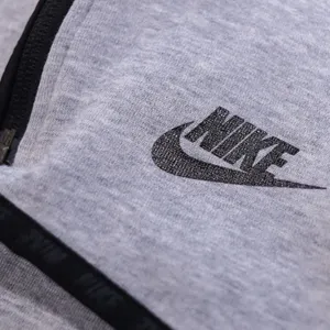 Nike Tech Fleece Asymmetric Cape Hoodie Women XS Grey Full Zip High Low 669613 thumbnail 3