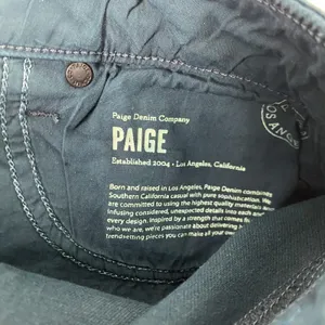 Paige Jeans‎ Womens 27 Blue Medium Wash Skinny Low Rise Stretch Denim Made USA thumbnail 2